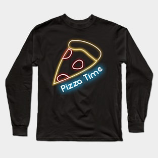 Pizza Time Long Sleeve T-Shirt